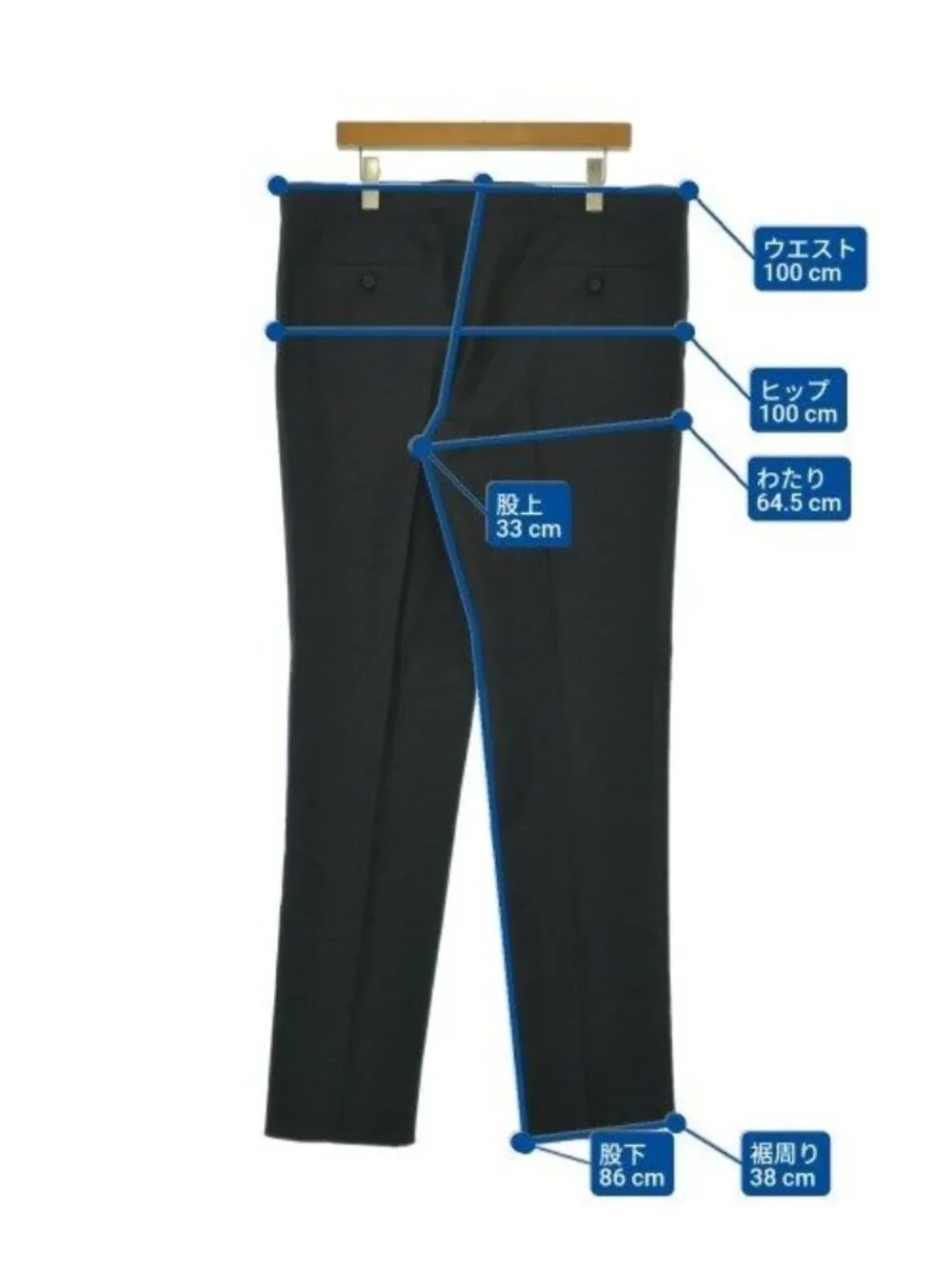 Gucci Trousers Pants Black